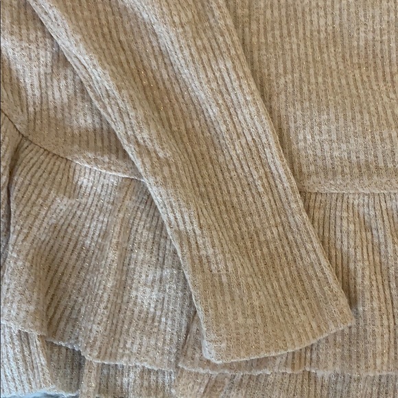 Anthropologie Shimmer Cowl Neck Sweater VGUC - Picture 4 of 4